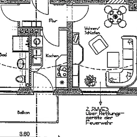 40 Qm Parkplatz, Balkon,netflix, Prime Lejlighed *